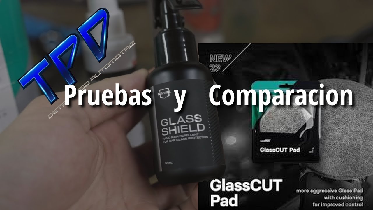 VLog: Aplicacion del Nasiol Glass Shield y comparativa del GlassCUT pad de CarPro