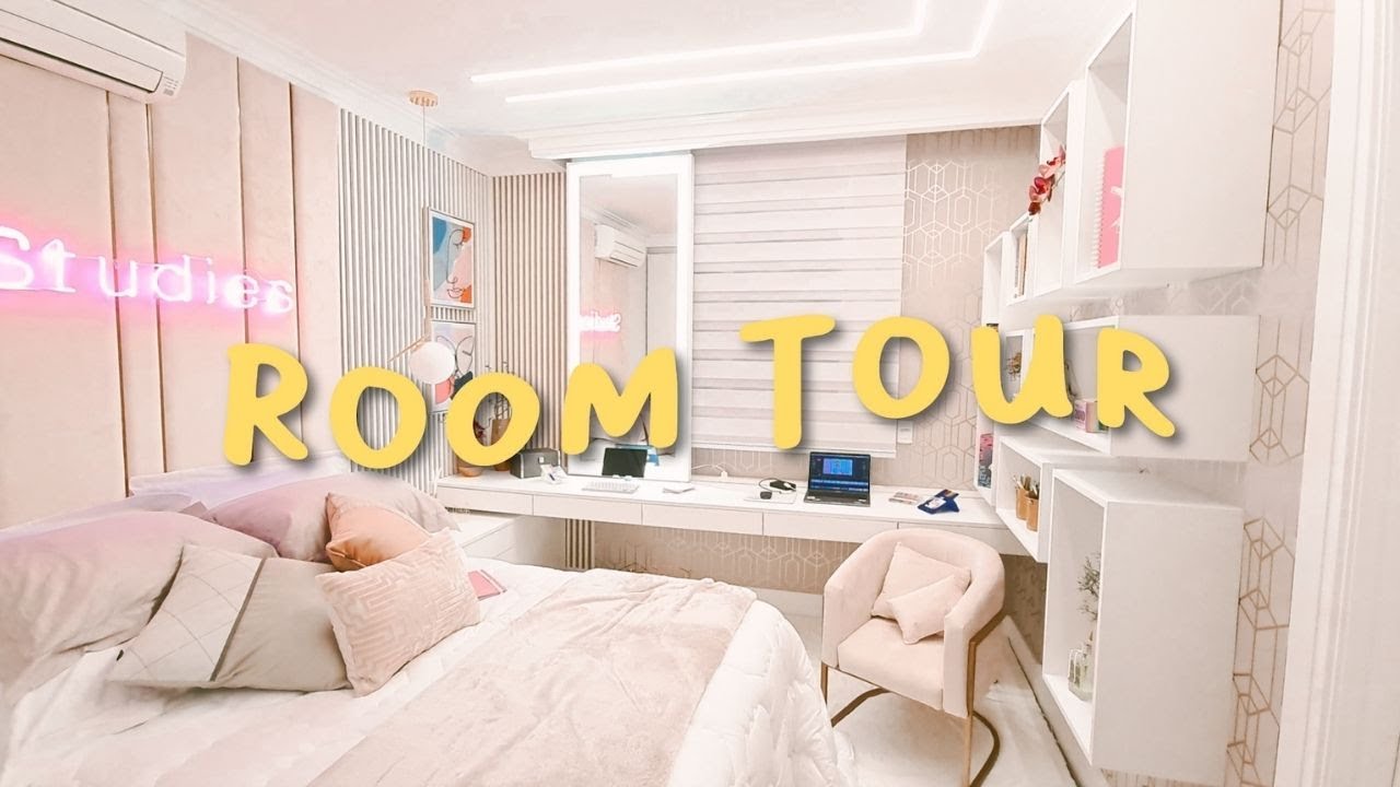 TOUR PELO MEU QUARTO ✨💕 [ parece que saiu do Pinterest ]