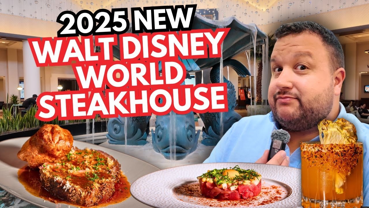 NEW 2025 Disney World Steakhouse - Bourbon Steak Orlando, A Michael Mina Restaurant