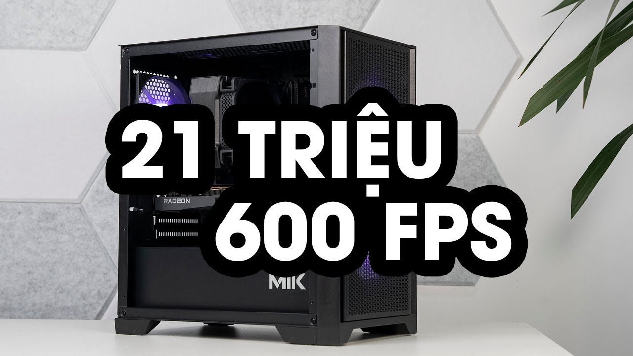 CPU hơn 5 triệu mà mạnh quá! Ryzen 5 7600X với cấu hình 21 Triệu có test game