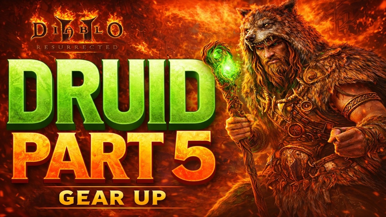 Diablo II: Resurrected – SSF Druid Walkthrough | Part 5 – Nightmare Progression & Gear