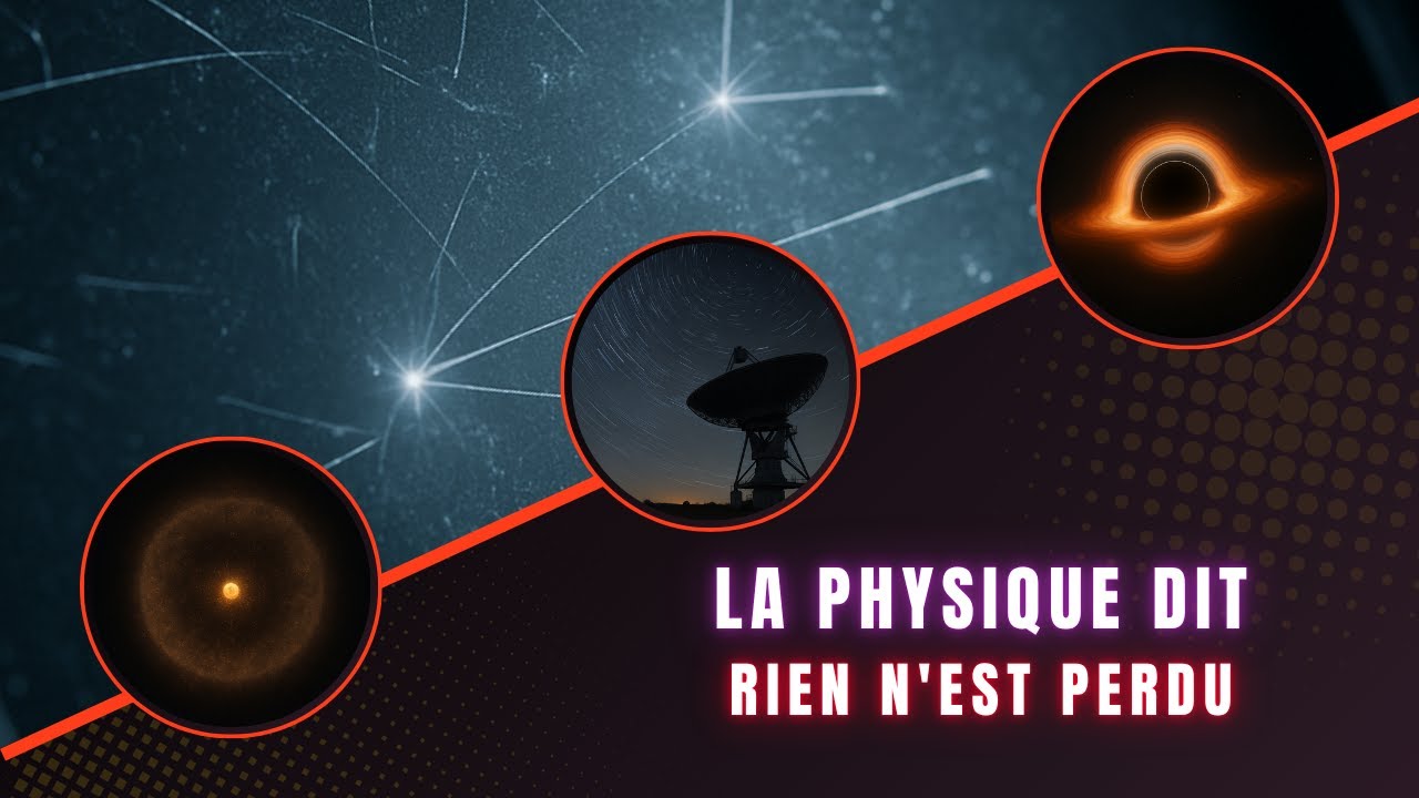 L&rsquo;information ne dispara&icirc;t jamais : ce que dit la physique moderne