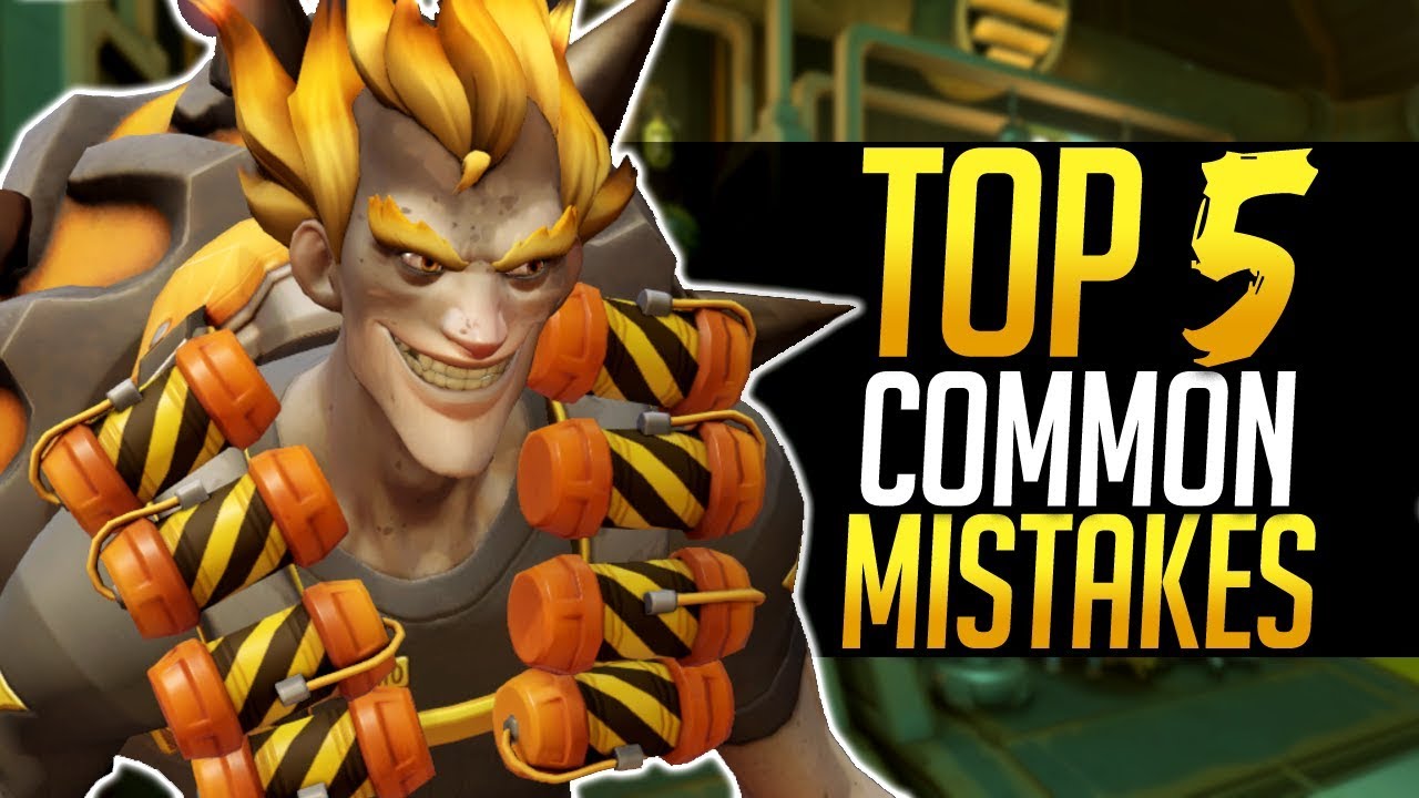 Overwatch JUNKRAT GUIDE - TOP 5 Common Mistakes - Tips and Tricks