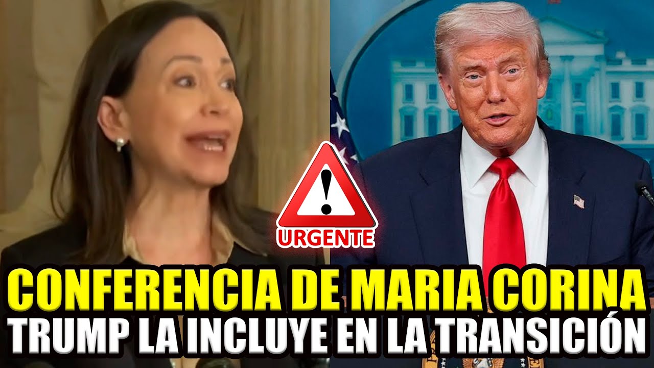 🚨URGENTE TRUMP QUIERE A MARIA CORINA EN LA TRANSICIÓN EN VENEZUELA ¡ESTO DIJO ELLA SOBRE EL FUTURO!