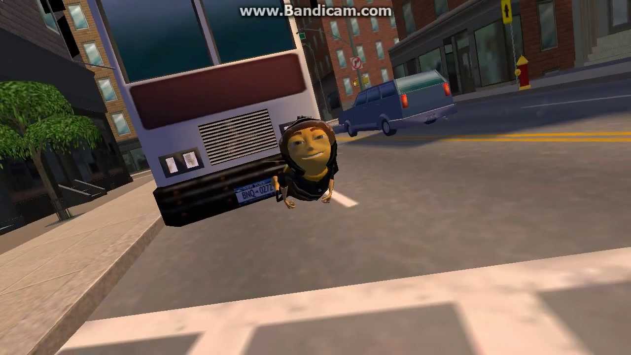 Bee Movie Game Walkthrough Part 7 - Truck Chase - Mission 7