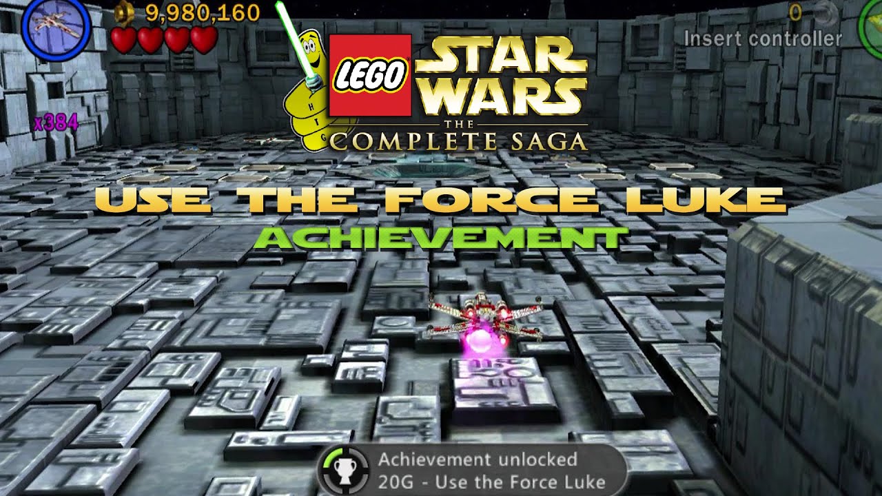 Lego Star Wars TCS: Use The Force Luke (Death Star Trench Run without Firing) - HTG