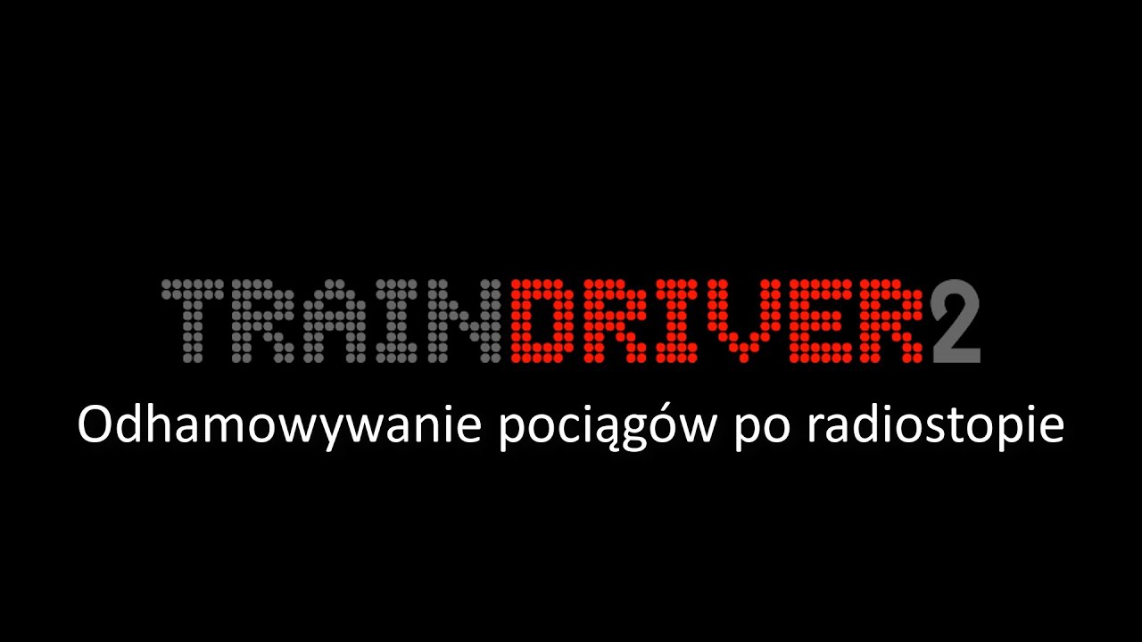 Odhamowywanie pociągu po sygnale Radio-Stop