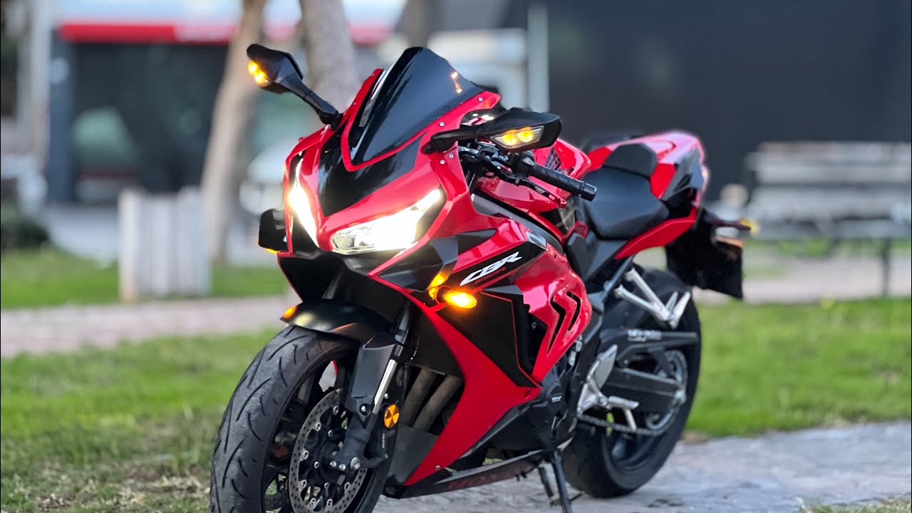 HONDA CBR 650R AMERİKAN PARK VE BLOK KORUMA MONTAJI / 650R AMERICAN PARKING AND BLOCK GUARD MOUNTING
