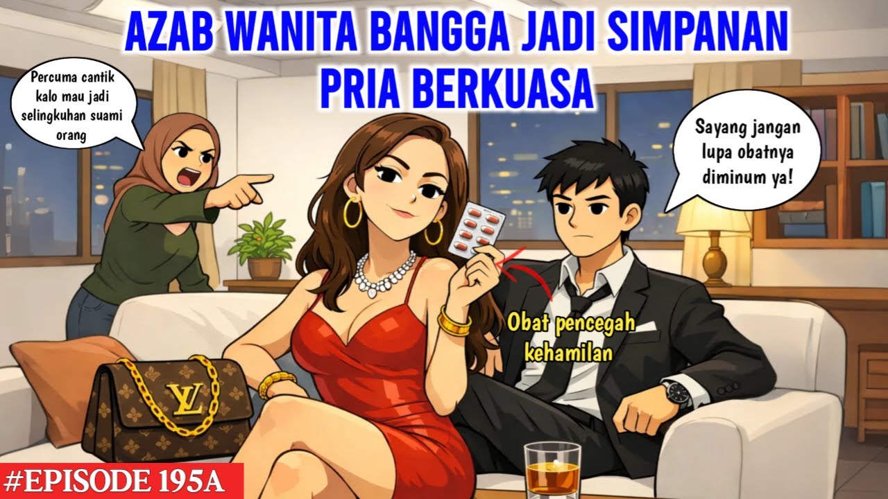 AZAB WANITA BANGGA JADI SIMPANAN PRIA BERKUASA | COCO MEONG EPISODE 195A
