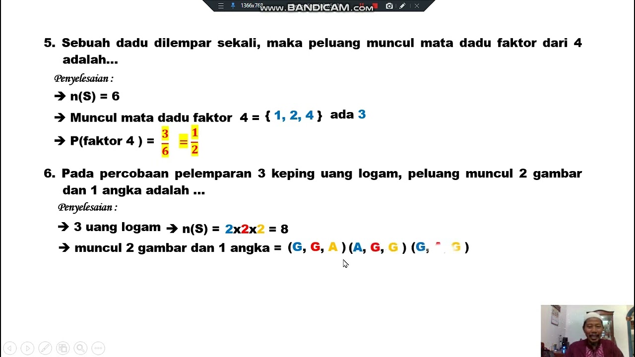 PEMBAHASAN ASESMEN SUMATIF4 PELUANG#V5B4K9#AAAMAT#KEREN@paiyosadewo5721