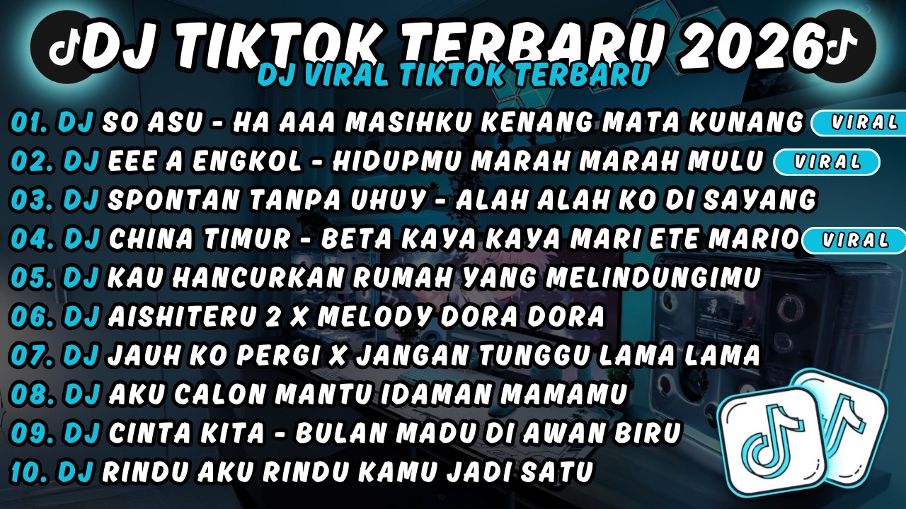 DJ TIKTOK TERBARU 2026🎵SO ASU - HA AAA MASIHKU KENANG MATA KUNANG🎵 HIDUPMU MARAH MARAH MULU