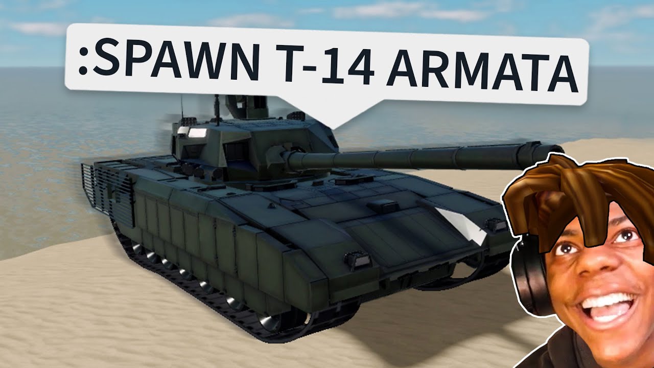 Смешные моменты ROBLOX War Tycoon (T-14 ARMATA)