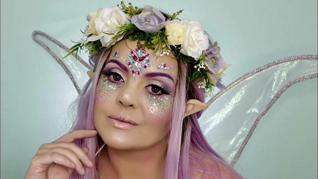MAQUIAGEM DE FADA PARA CARNAVAL COM PRODUTOS DA FENZZA