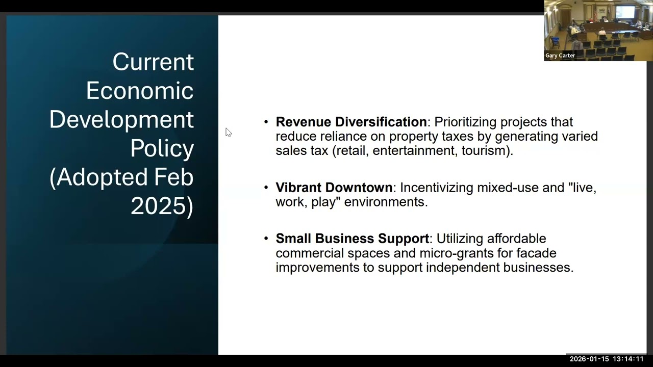 01-15-2026 Economic Development Committee