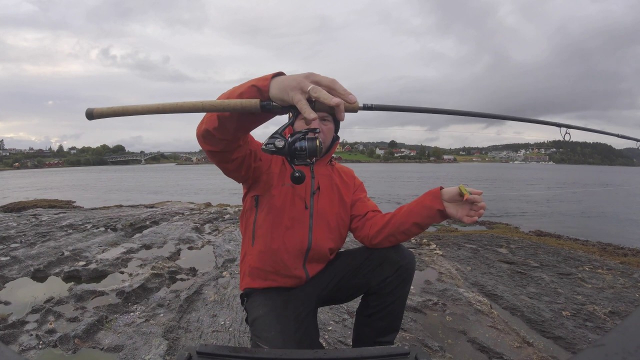 Lure fishing at Skarnsundet