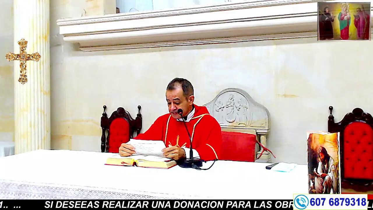 SAGRADA EUCSRISTIA 6:00PM - JUEVES SEMANA IV DEL T. ORDINARIO-  PBRO. ELEAZAR ANTONIO MUÑOZ- FEB 05