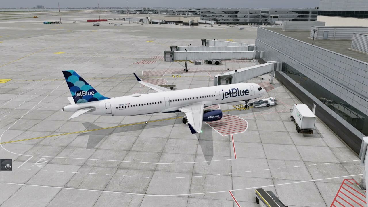 Toliss a321 jetblue full flight kjfk to tncm vatsim