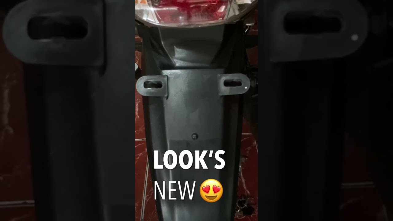 Motorcycle hacks Fender Restoration