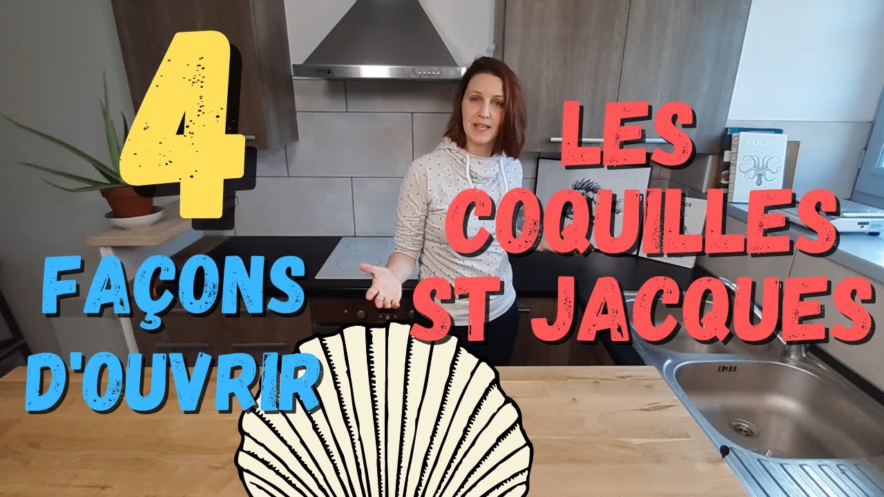 Comment ouvrir des Coquilles St Jacques - TUTO-POISSON