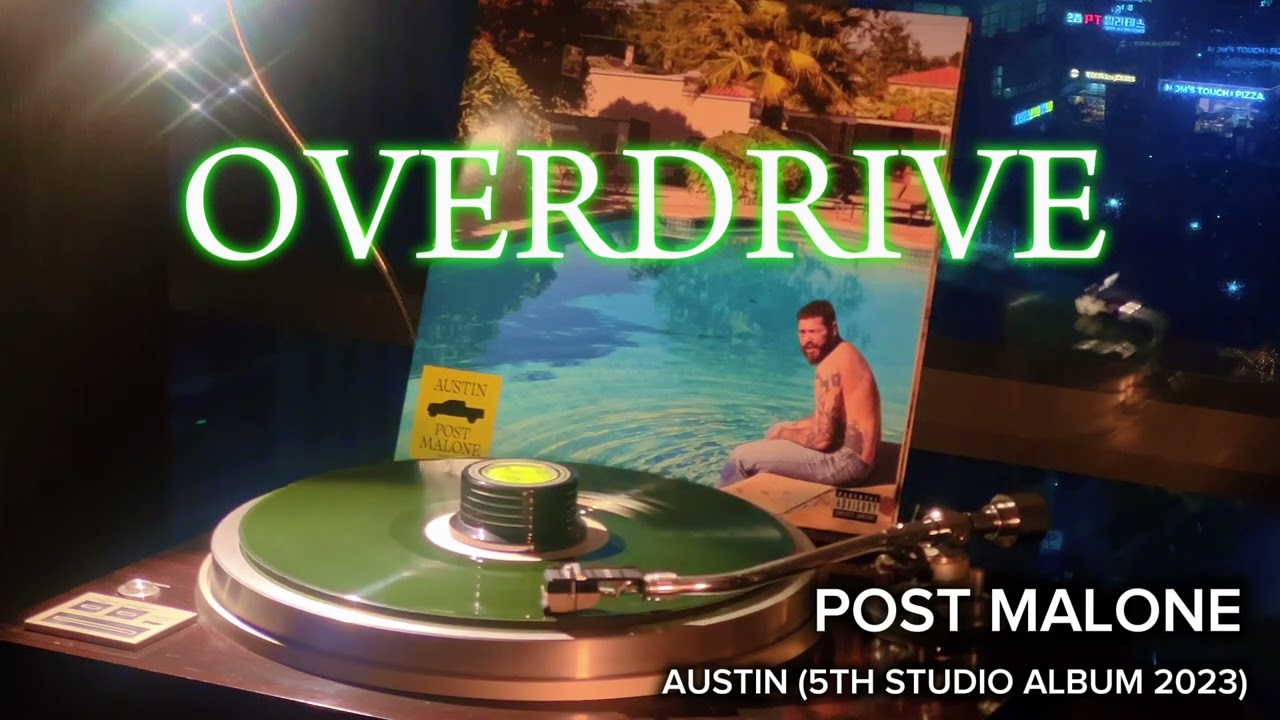 [ LP ] OVERDRIVE - POST MALONE / Lo-D HCA-4500 + Luxman A501 + Trio KP-700 + VISATON V17