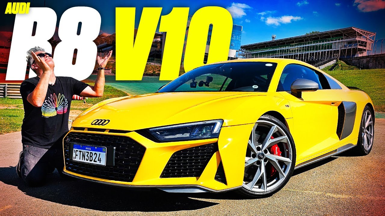 Audi R8 V10 - ACELEREI O ÚLTIMO! POR QUE O SUPERESPORTIVO DA AUDI SAIU DE LINHA? CONTO TUDO AQUI!