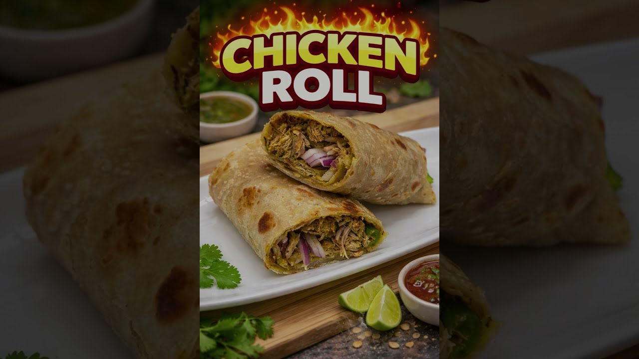 Chicken Roll  ~| #trending #food #cooking #video #youtube #chicken 
