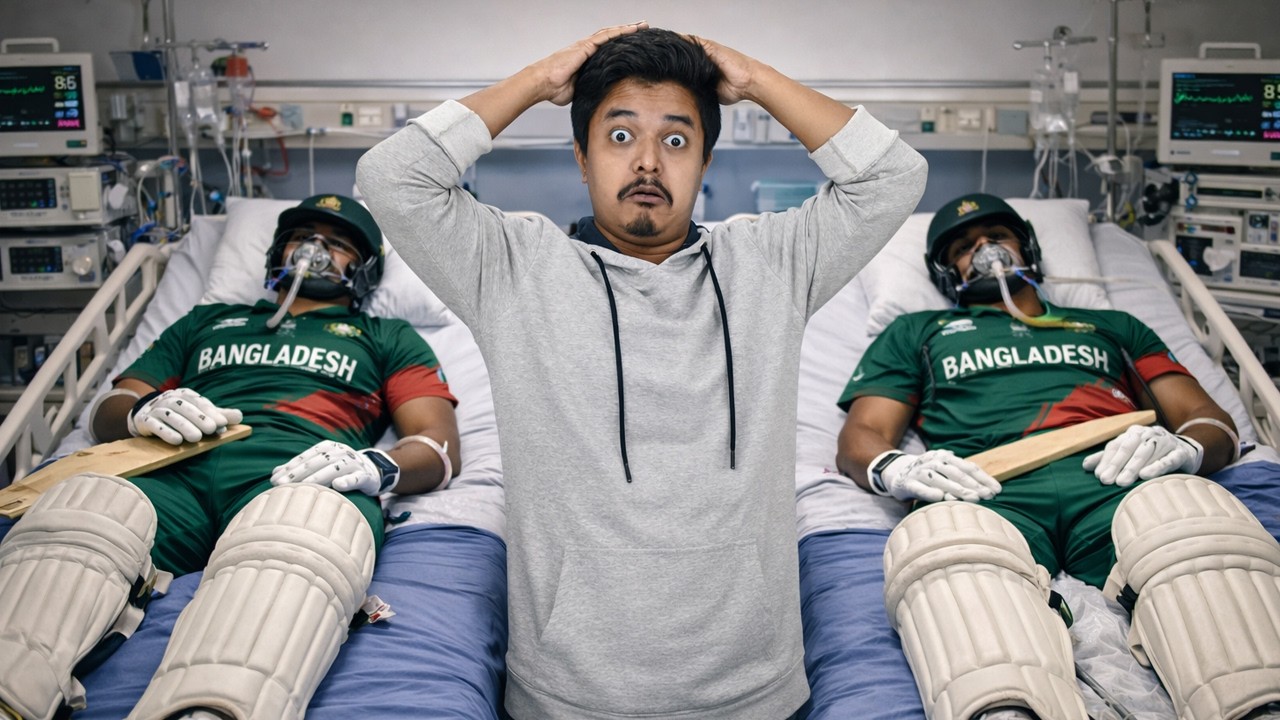 বিশ্বকাপ খেলতে না পারায় বাংলাদেশি দুই খেলোয়াড় নাকি কোমায় চলে গেছে !