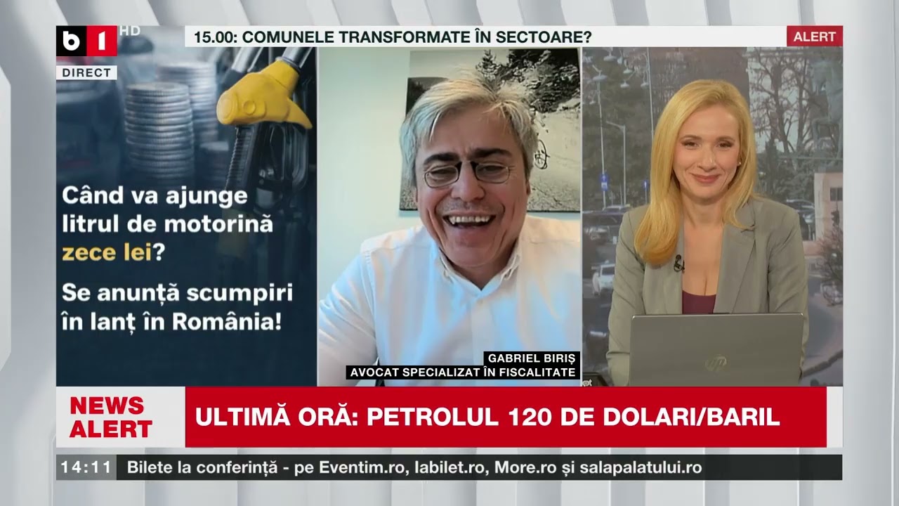 TALK B1 CU A. MORARU. ULTIMA ORĂ: IRANUL LOVEȘTE FURIBUND TURCIA/ALERTĂ ANM: VREME SEVERĂ: VÂNT P3