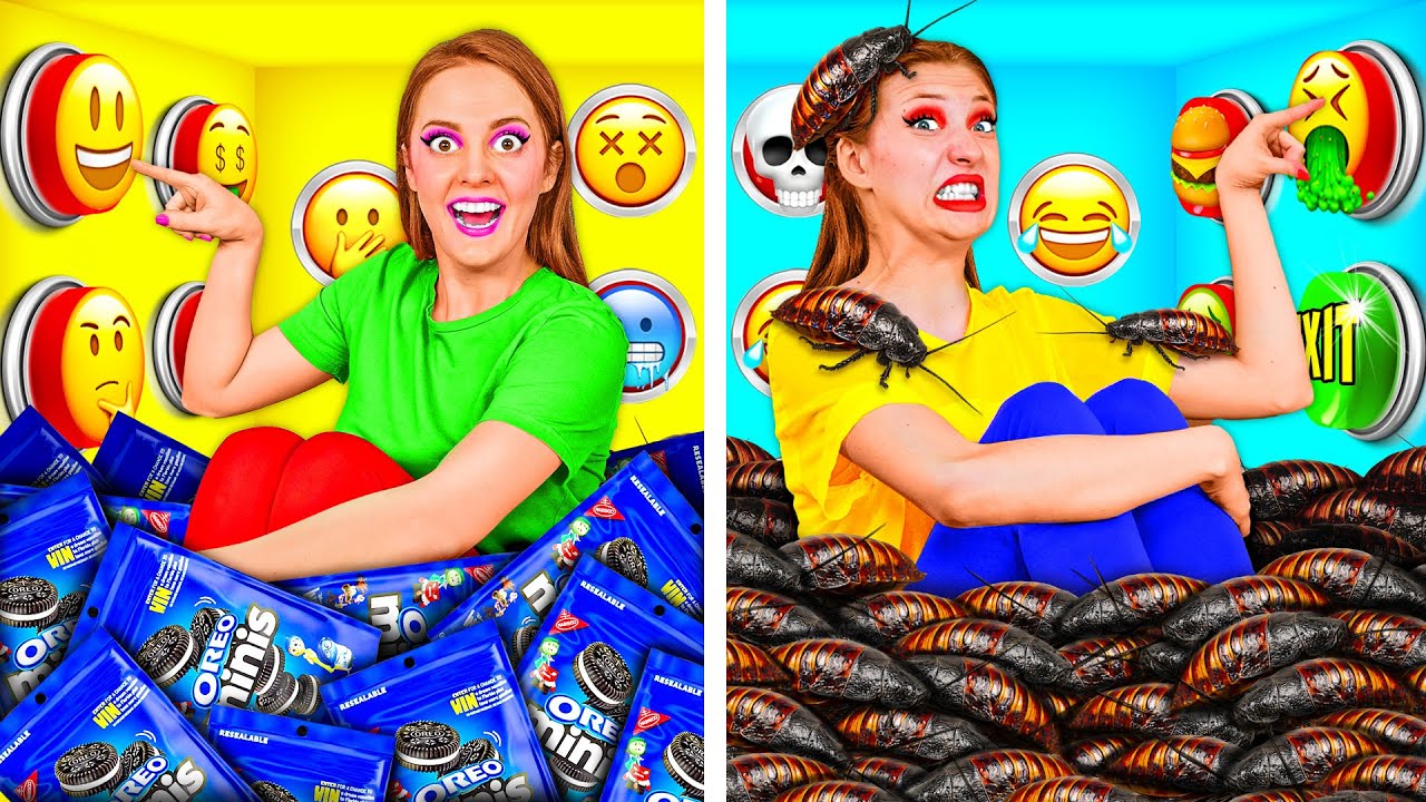 1000 Загадочных Кнопок и Только Одна Тебя Спасет | Смешные Cитуации от RaPaPa Challenge