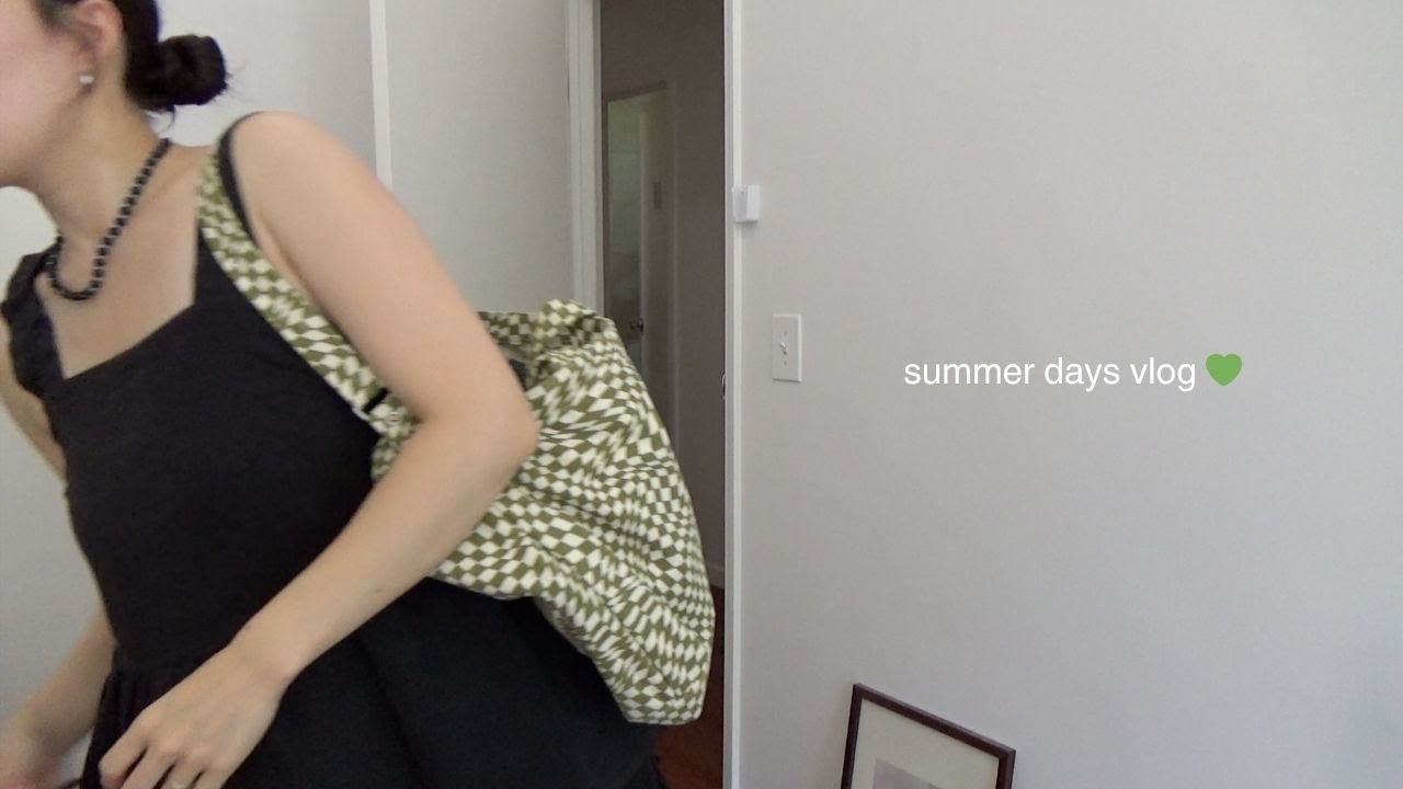 vlog| sewing bojagi curtains, more walks, brunch in soho, introvert days