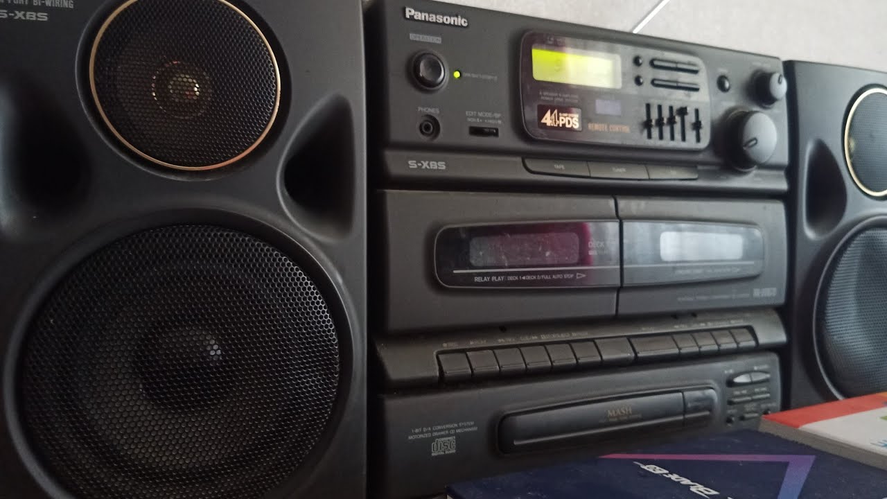Винтаж магнитола Panasonic RX DT 670 CD Lazer player Made in Japan Vintage звучание