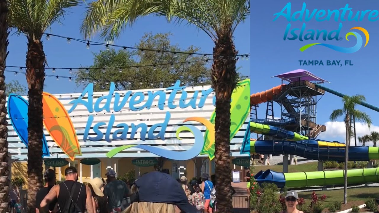 Adventure Island is Back Open for the Season! | Quick Visit Out, Lunch at Mango Joe’s, Park Tour