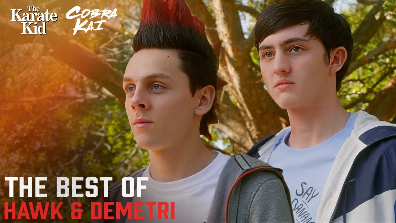 The Best of Hawk and Demetri | Cobra Kai Compilation (Jacob Bertrand, Gianni DeCenzo)