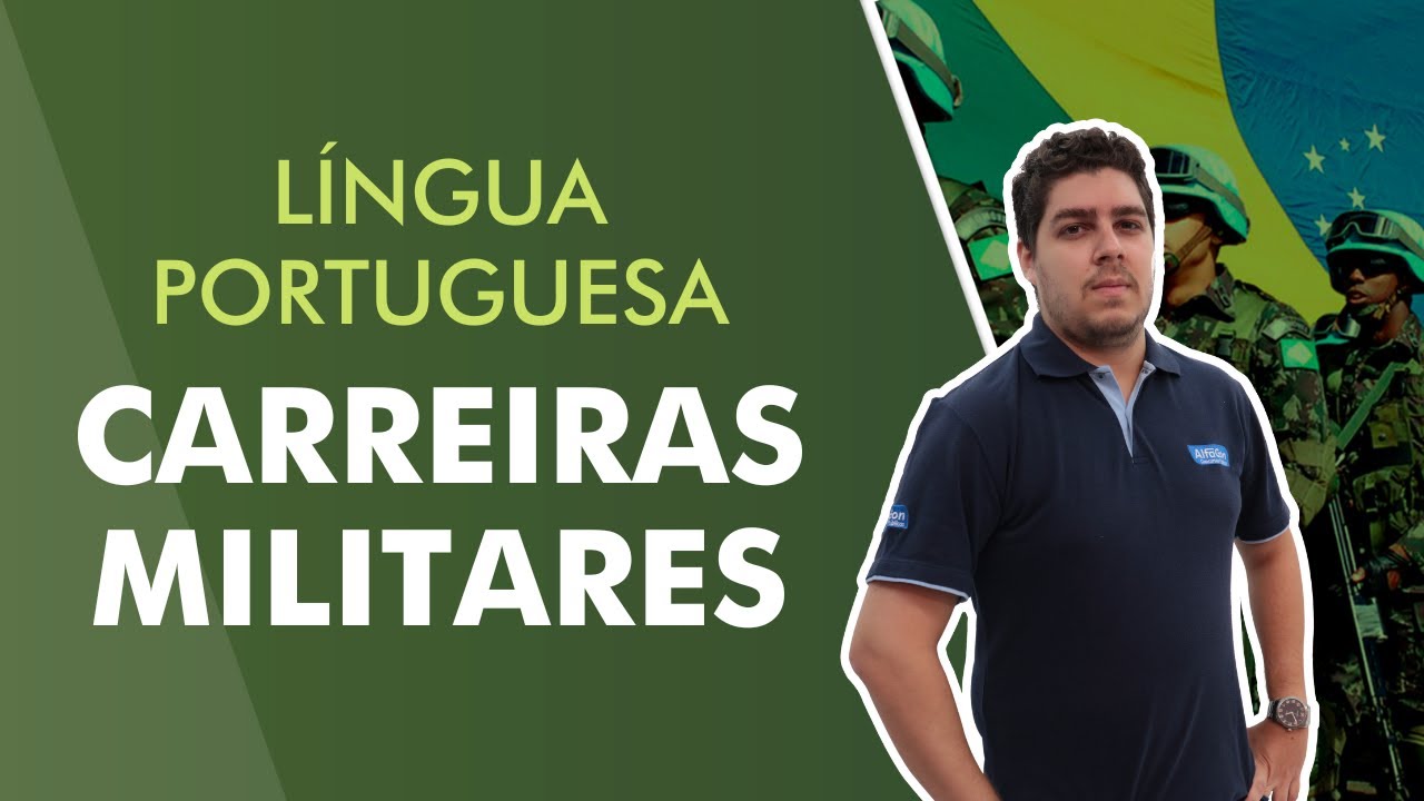 Aula de Língua Portuguesa - Básicas para Carreiras Militares - AlfaCon Militares