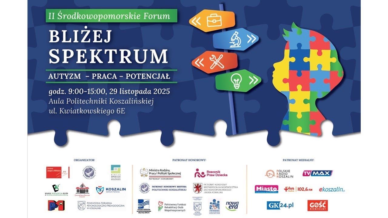 II Środkowopomorskie Forum Bliżej Spektrum   29 listopada 2025   08 59 18 AM