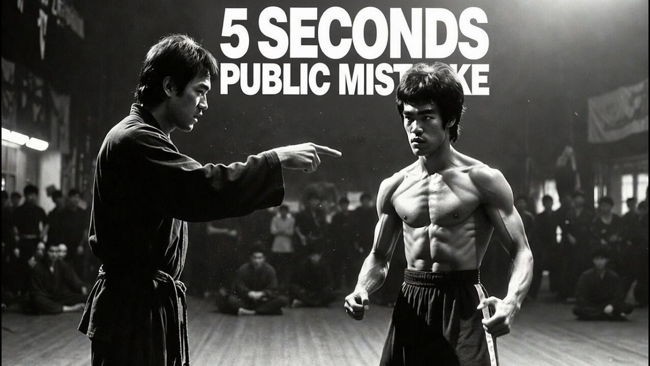 “In Front of 300 Students, a Master Challenged Bruce Lee — 5 Seconds Changed Everything”