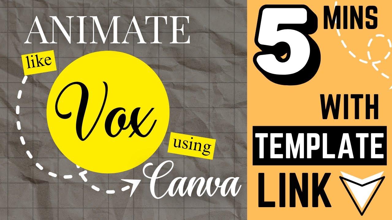 How To Create A Vox Style Animation In Canva In 5 Minutes