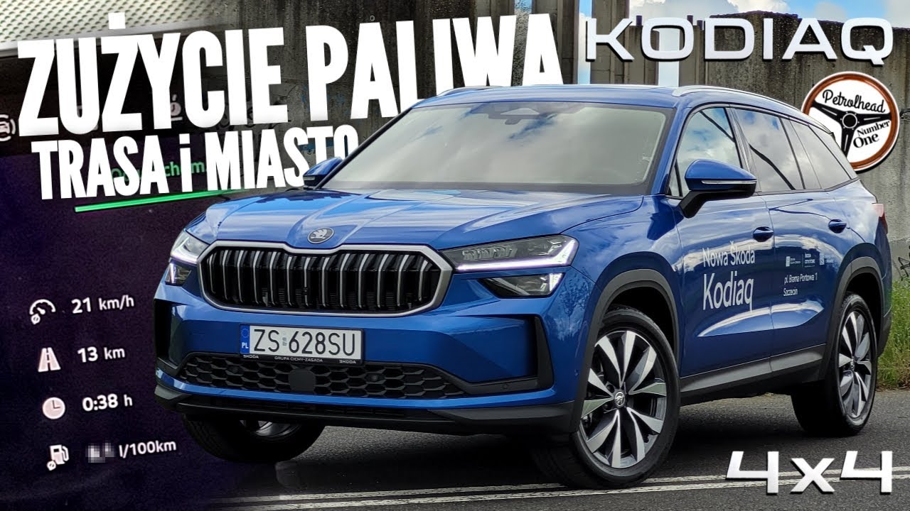2024 Škoda Kodiaq 2.0 TDI DSG 4x4 (193 KM) | Test zużycia paliwa. | 4K