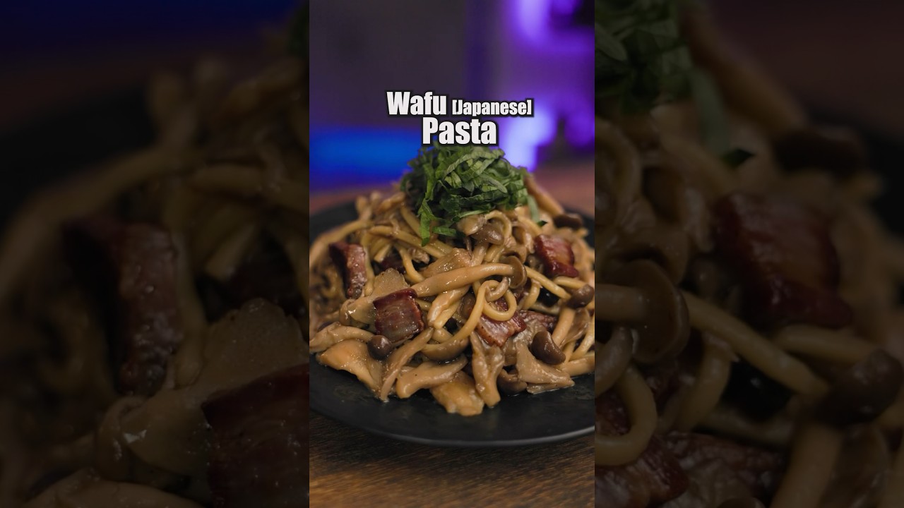 Ultimate Wafu (Japanese) Pasta Recipe!