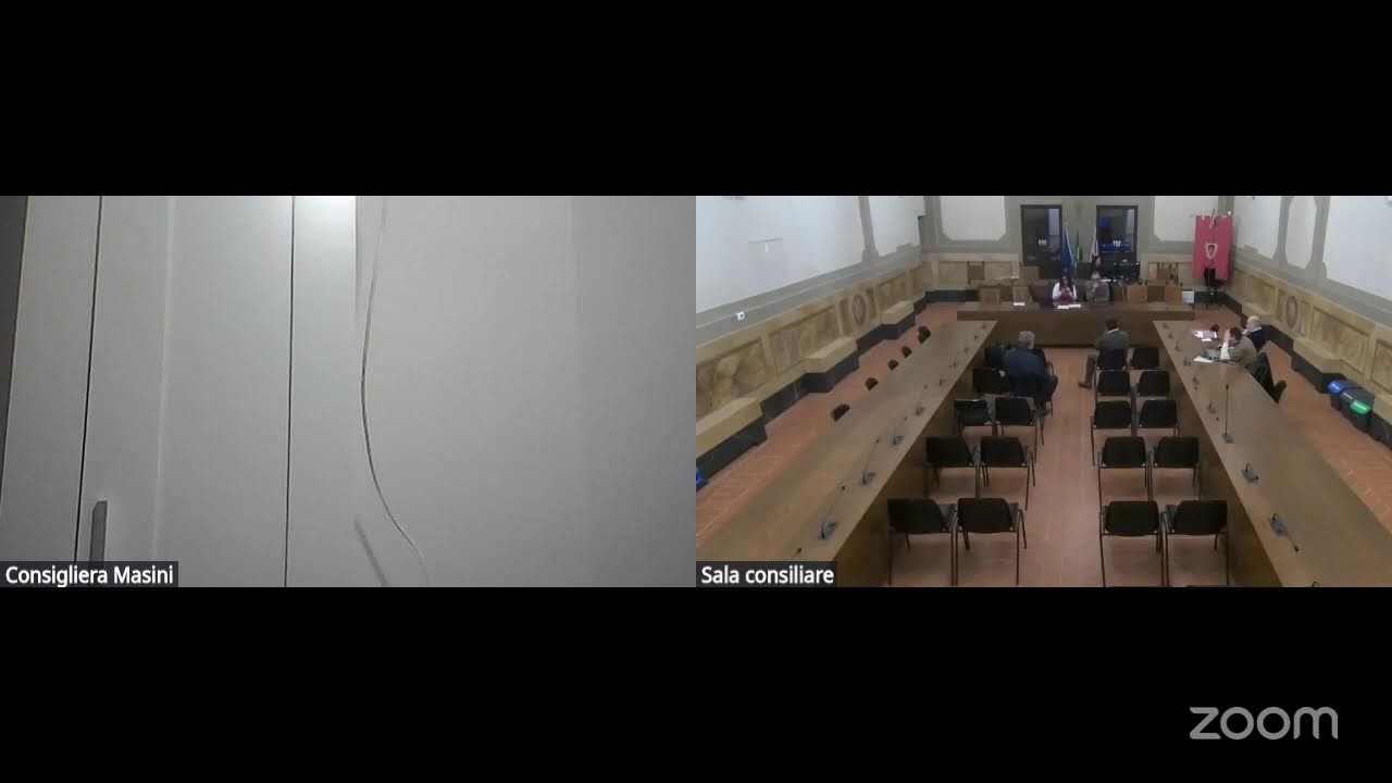 Sala riunioni personale di Comune Montevarchi