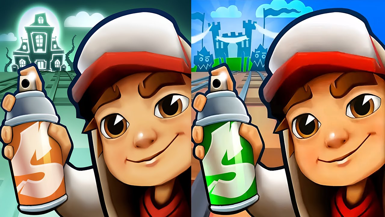 Subway Surfers : Fantasy Fest 2023 🆚 Haunted Hood 2023