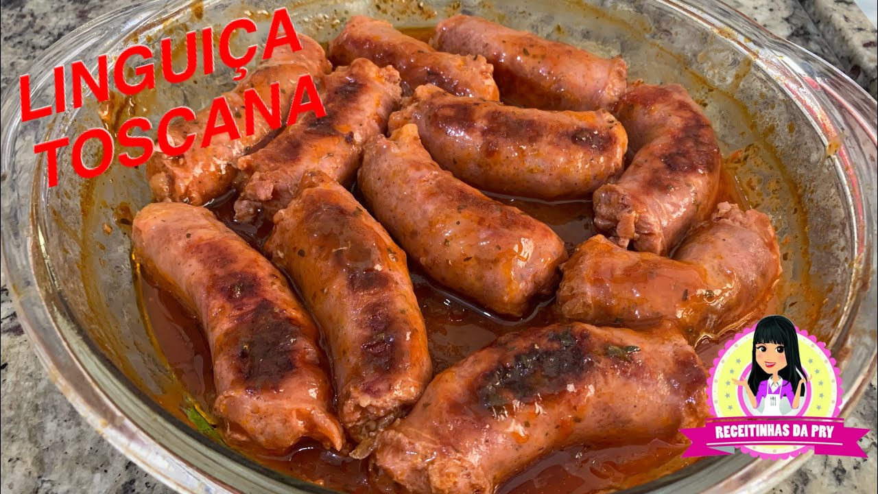 LINGUIÇA TOSCANA NO FORNO / SUPER FÁCIL DE FAZER  