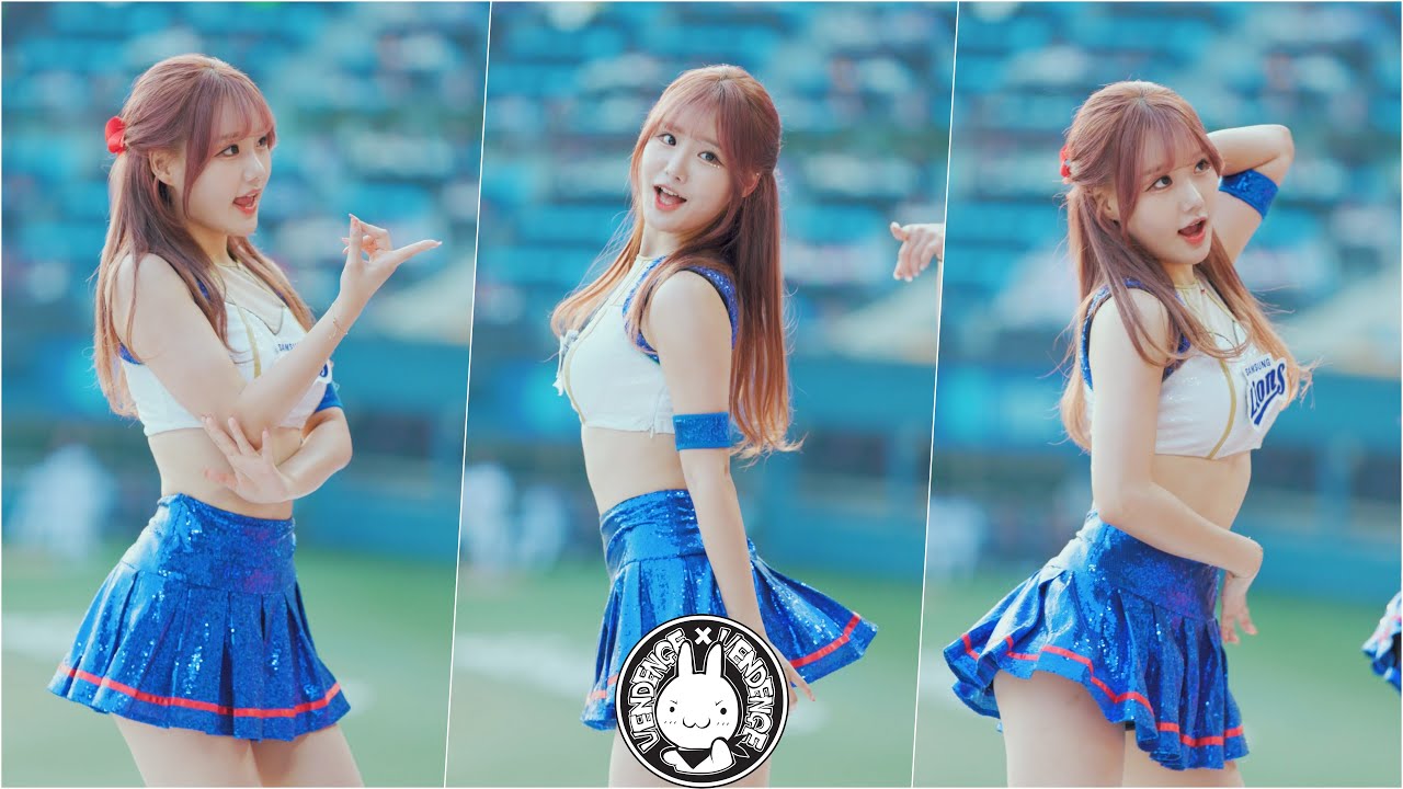 [4K] 230614 치어리더 최홍라 직캠 'PULL UP' Choi Hongra Fancam @삼성라이온즈 프로야구  By 벤뎅이