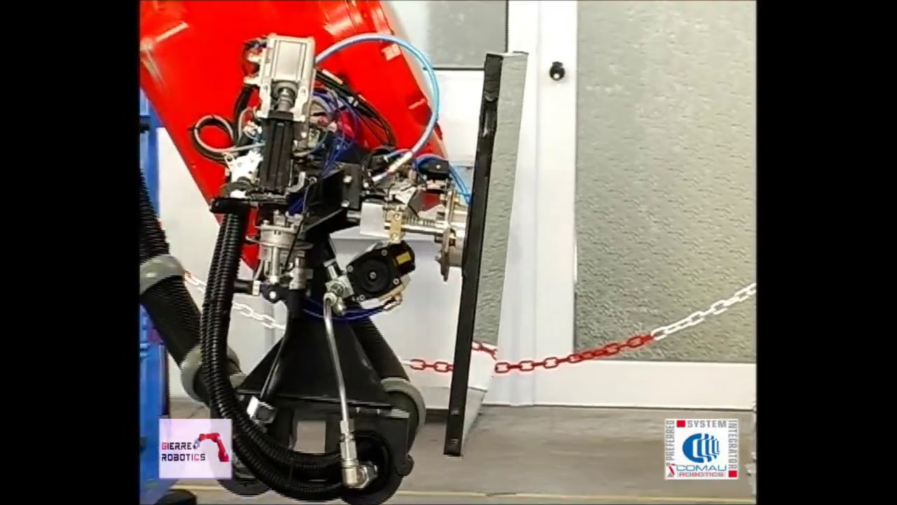 Sigillatrice Robotica Antropomorfa per Vetrocamera - FASE 2/3 - Sigillatura Vetrocamera