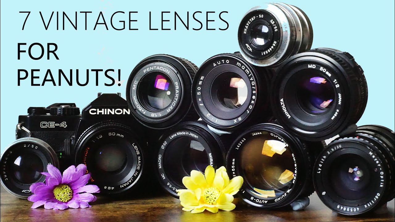 OUCH! Seven RAZOR-SHARP Vintage Lenses - FOR PEANUTS!