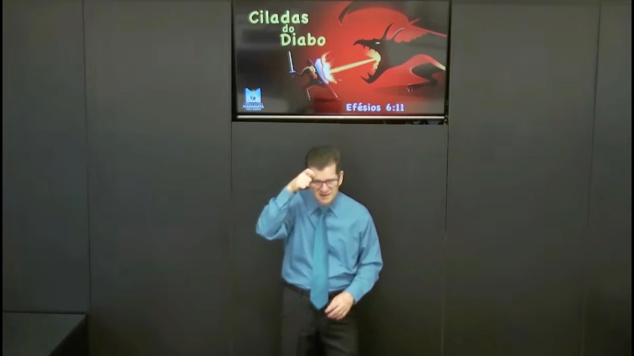 CILADAS DO DIABO (mensagem em Libras)