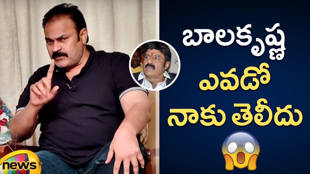Naga Babu Says I DON'T KNOW Balakrishna | Controversial Comments on Balayya | Naga Babu Interview