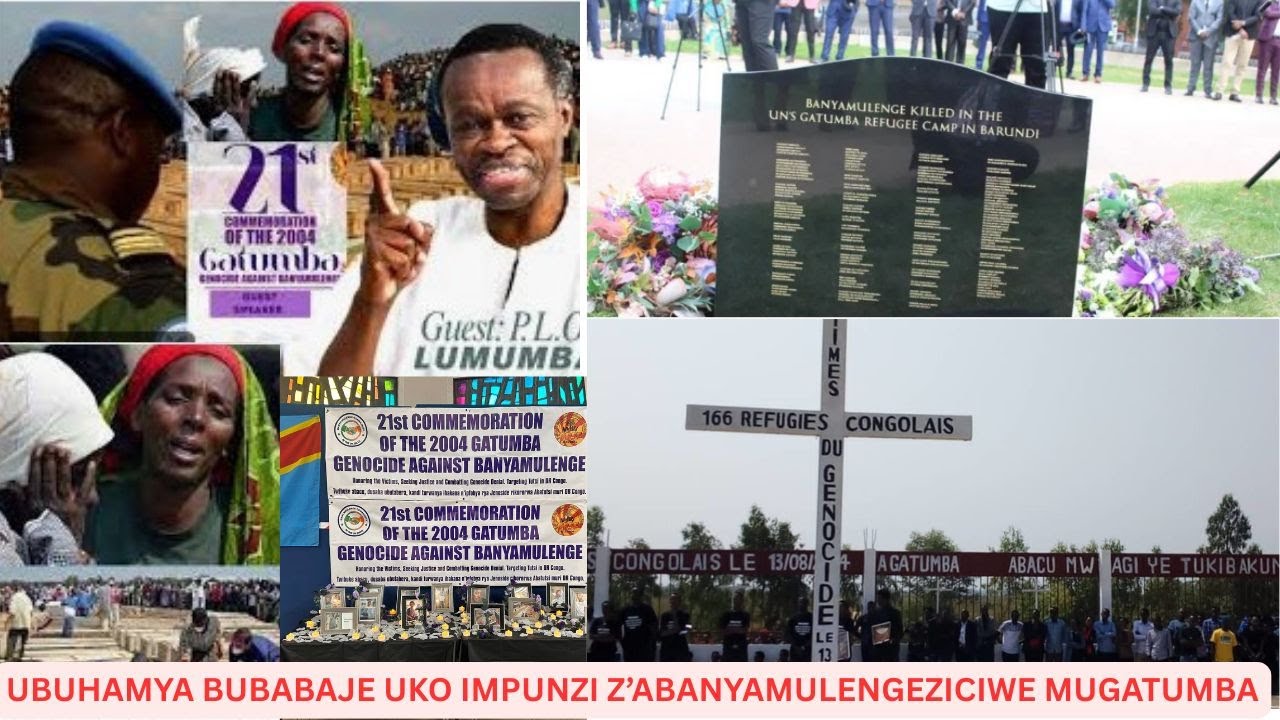 LETA Y'UBURUNDI YARI IZI UMUGAMBI WATEGURWAGA WO GUKORERA JENOCIDE ABANYAMULENGE MUGATUMBA//UBUHAMYA