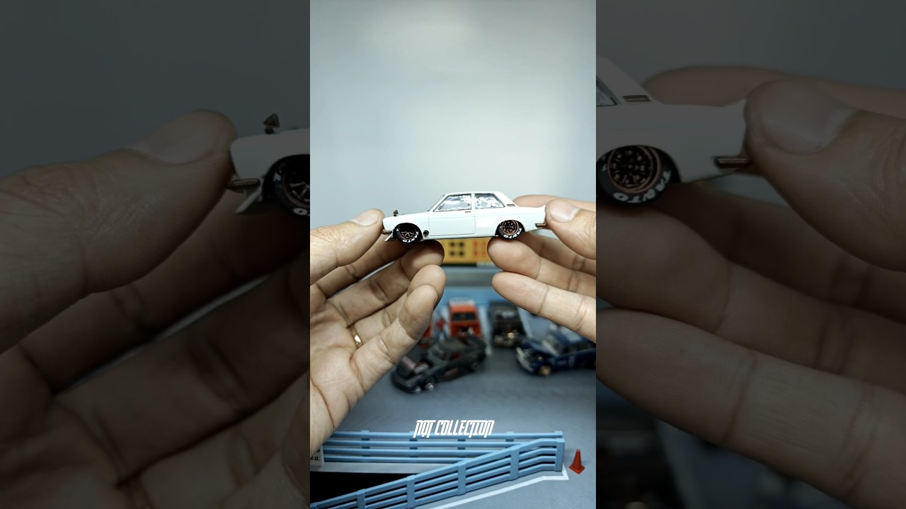 Unboxing Diecast 1:64 MiniGT x Kaido House Daniel Wu Tanto Datsun 510 Street White