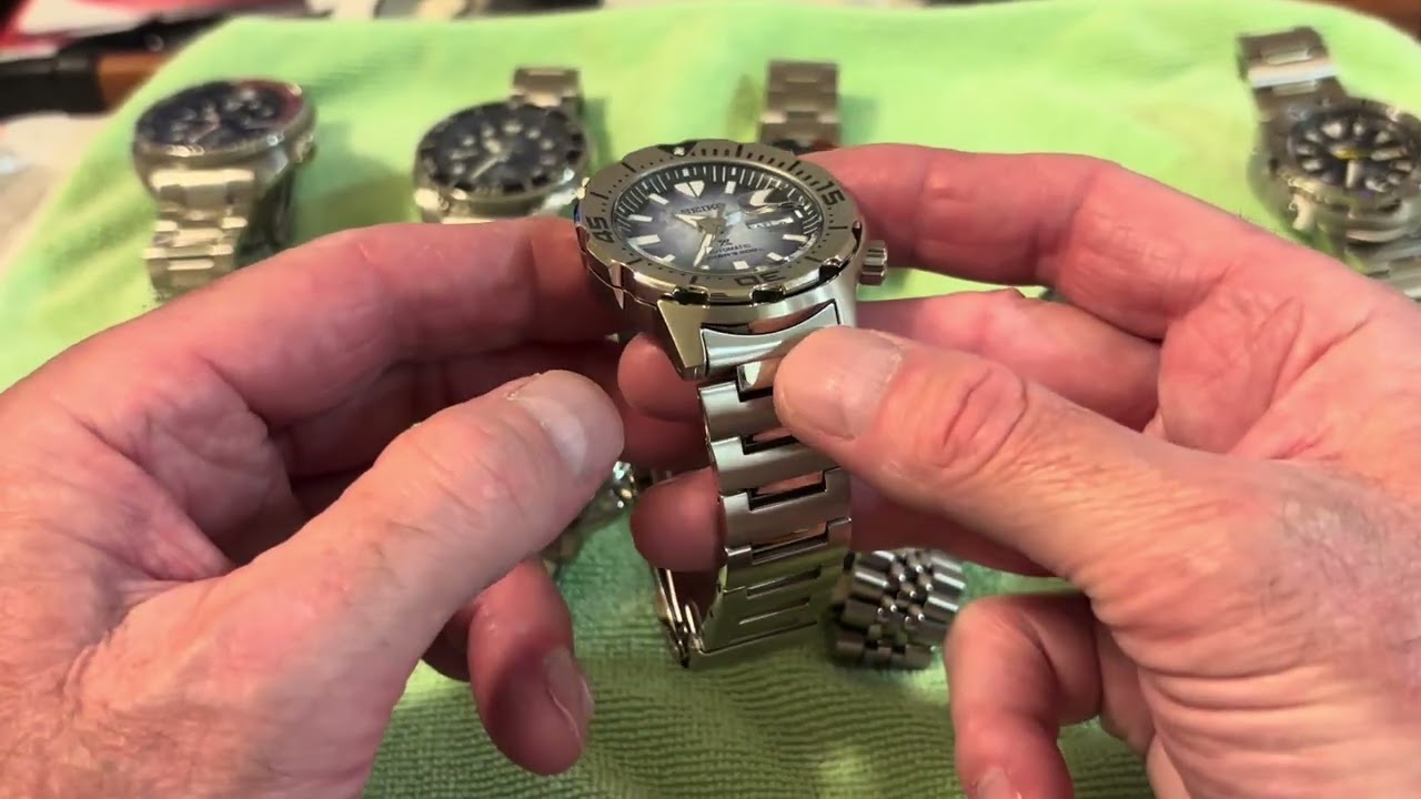 My Seiko watch collection.